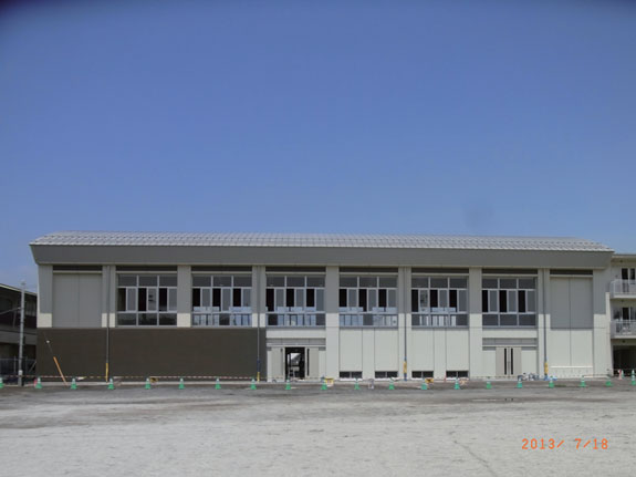 古河市立古河第六小学校屋内運動場改築工事