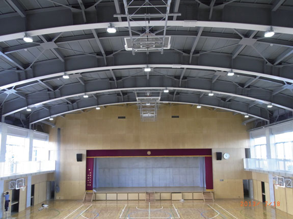 古河市立古河第六小学校屋内運動場改築工事