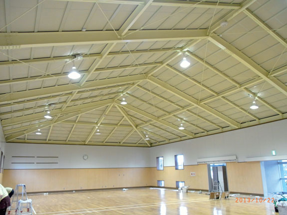 筑西市立協和中学校武道場耐震補強・改造工事