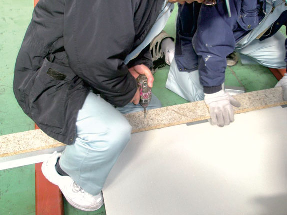 CPS工法の衝撃試験