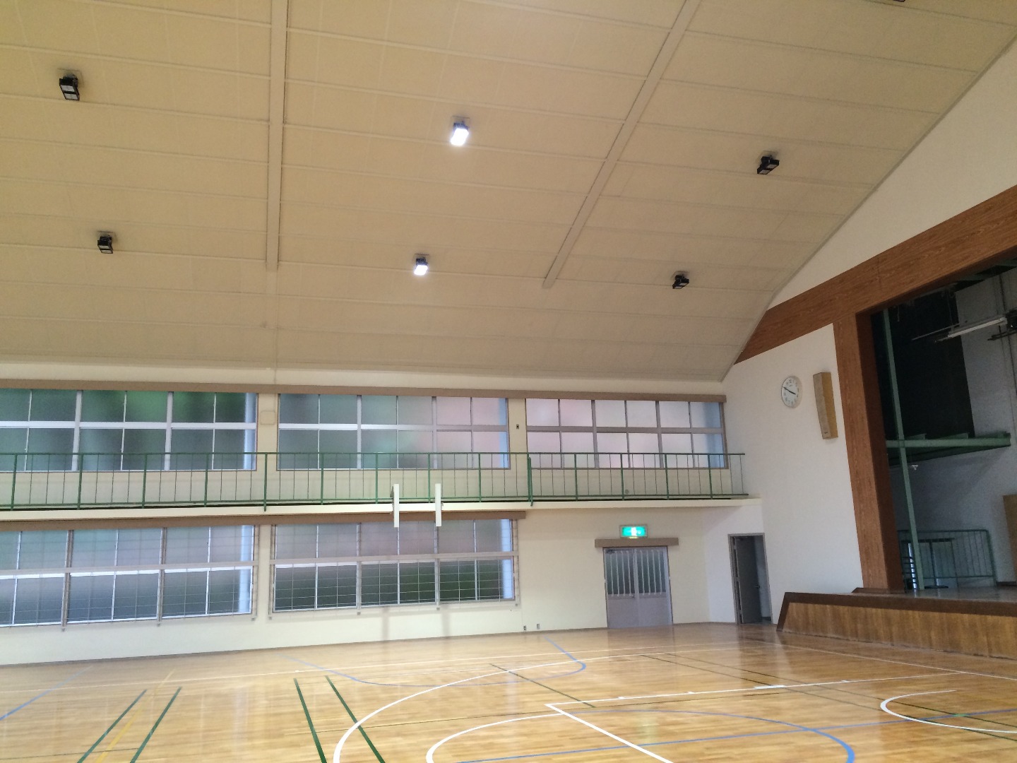 岩国市立本郷小中学校講堂耐震補強工事